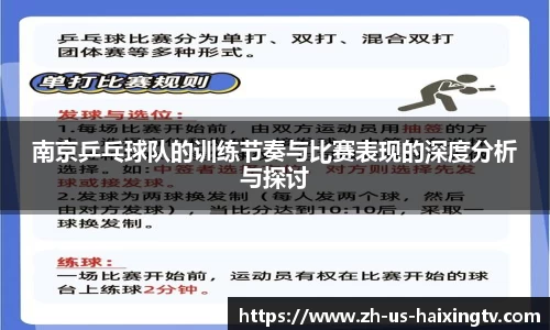 南京乒乓球队的训练节奏与比赛表现的深度分析与探讨